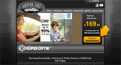 Desktop Screenshot of airparktint.com